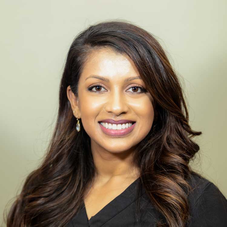 Portrait photo of doctor Vinitha Jacob, a dentist in Katy, TX